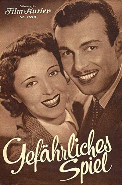 Gefährliches Spiel (1937) afişi Gefährliches Spiel (1937) afişi