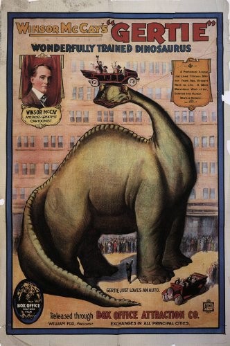 Gertie The Dinosaur (1913) afişi Gertie The Dinosaur (1913) afişi