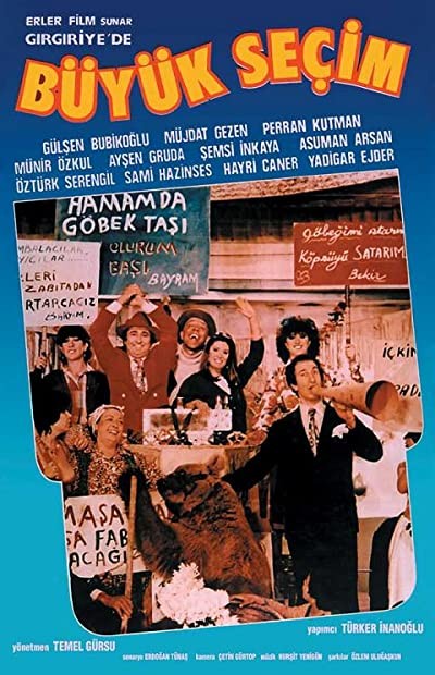 Gırgıriyede Büyük Seçim (1984) afişi Gırgıriyede Büyük Seçim (1984) afişi