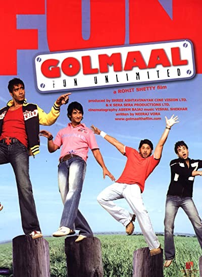 Golmaal: Fun Unlimited (2006) afişi Golmaal: Fun Unlimited (2006) afişi