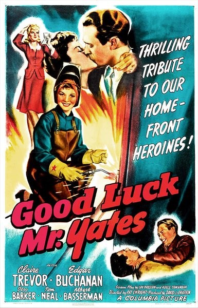 Good Luck, Mr. Yates (1943) afişi