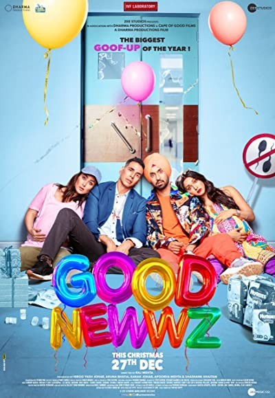Good Newwz (2019) afişi Good Newwz (2019) afişi