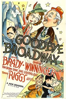 Goodbye Broadway (1938) afişi