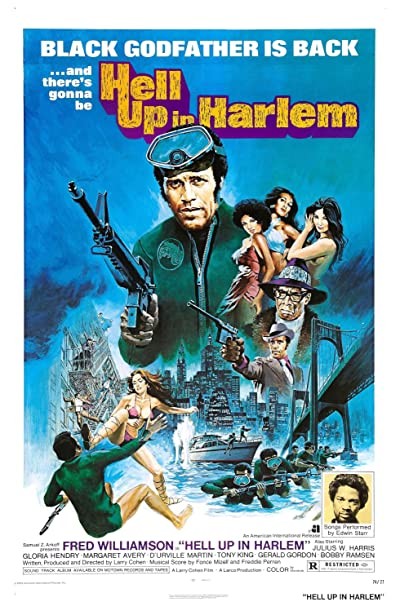 Harlem Cehennemi (1973) afişi Harlem Cehennemi (1973) afişi