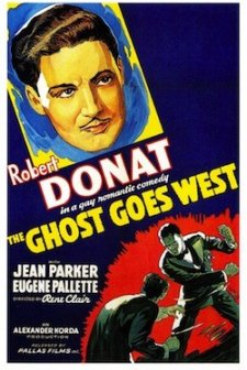 Hayalet Batı'ya Gidiyor (1935) afişi