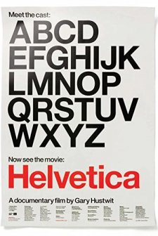 Helvetica (2007) afişi