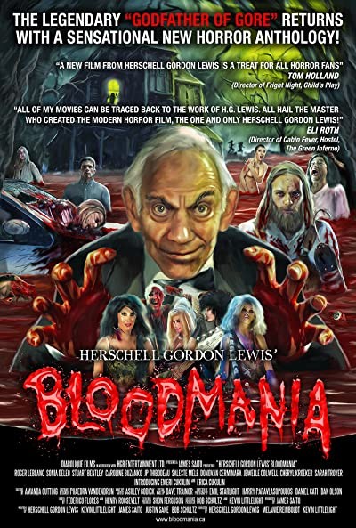 Herschell Gordon Lewis' BloodMania (2017) afişi Herschell Gordon Lewis' BloodMania (2017) afişi
