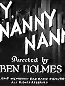Hey, Nanny Nanny (1933) afişi