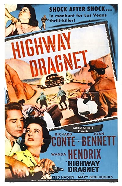 Highway Dragnet (1954) afişi Highway Dragnet (1954) afişi