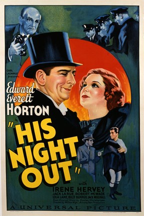 His Night Out (1935) afişi His Night Out (1935) afişi
