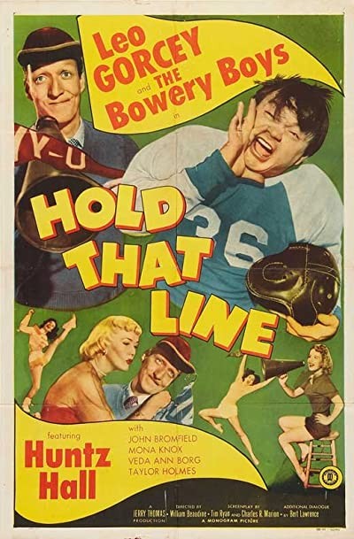 Hold That Line (1952) afişi Hold That Line (1952) afişi