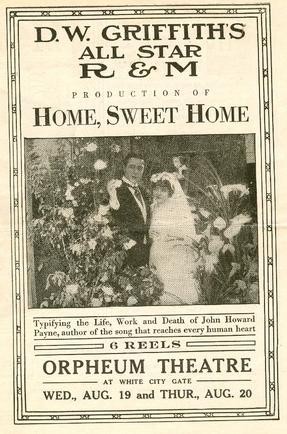 Home, Sweet Home (1914) afişi Home, Sweet Home (1914) afişi