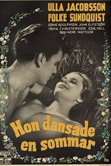 Hon Dansade En Sommar (1951) afişi