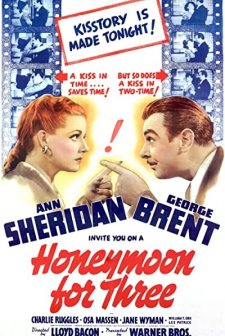 Honeymoon For Three (1941) afişi