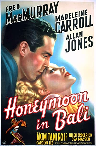 Honeymoon in Bali (1939) afişi Honeymoon in Bali (1939) afişi