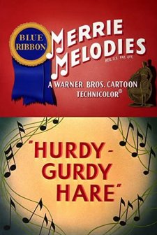 Hurdy-gurdy Hare (1950) afişi
