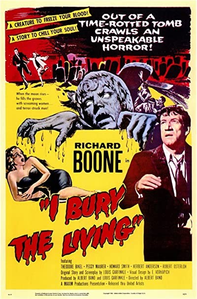 I Bury The Living (1958) afişi I Bury The Living (1958) afişi