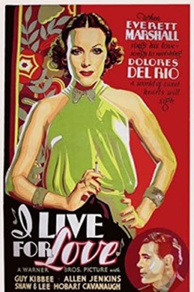 I Live For Love (1935) afişi I Live For Love (1935) afişi