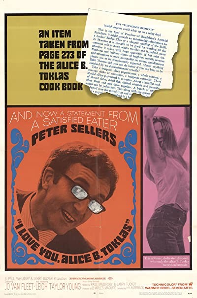 I Love You, Alice B. Toklas! (1968) afişi I Love You, Alice B. Toklas! (1968) afişi
