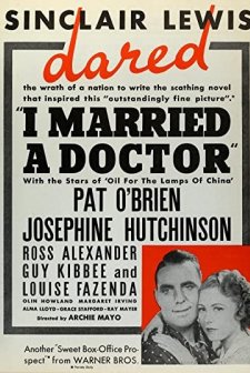 I Married A Doctor (1936) afişi