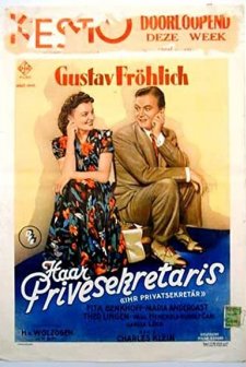 ıhr Privatsekretär (1940) afişi