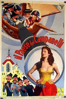 Il paese dei campanelli (1954) afişi