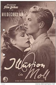 Illusion In Moll (1952) afişi