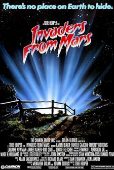 Invaders From Mars (1986) afişi