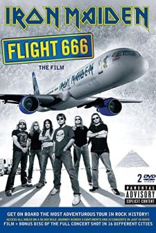 Iron Maiden: Flight 666 (2009) afişi