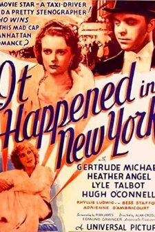 It Happened In New York (1935) afişi