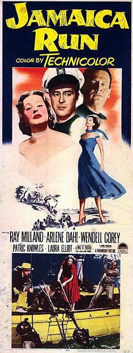 Jamaica Run (1953) afişi Jamaica Run (1953) afişi