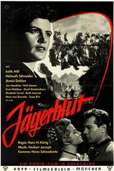Jägerblut (1957) afişi