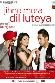Jihne Mera Dil Luteya (2011) afişi