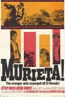 Joaquín Murrieta (1965) afişi