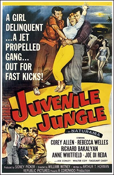 Juvenile Jungle (1958) afişi Juvenile Jungle (1958) afişi