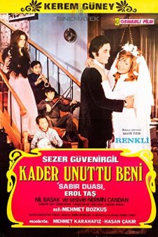 Kader Unuttu Beni (1971) afişi
