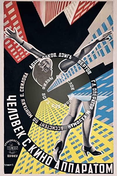 Kameralı Adam (1929) afişi Kameralı Adam (1929) afişi
