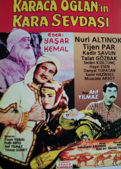 Karacaoğlan'ın Kara Sevdası (1959) afişi Karacaoğlan'ın Kara Sevdası (1959) afişi