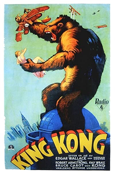 King Kong (1933) afişi King Kong (1933) afişi