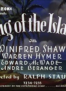 King Of The ıslands (1936) afişi