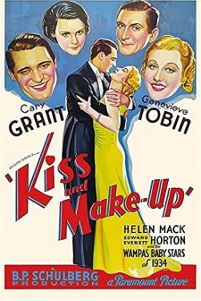 Kiss and Make-Up (1934) afişi