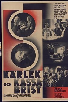 Kärlek Och Kassabrist (1932) afişi