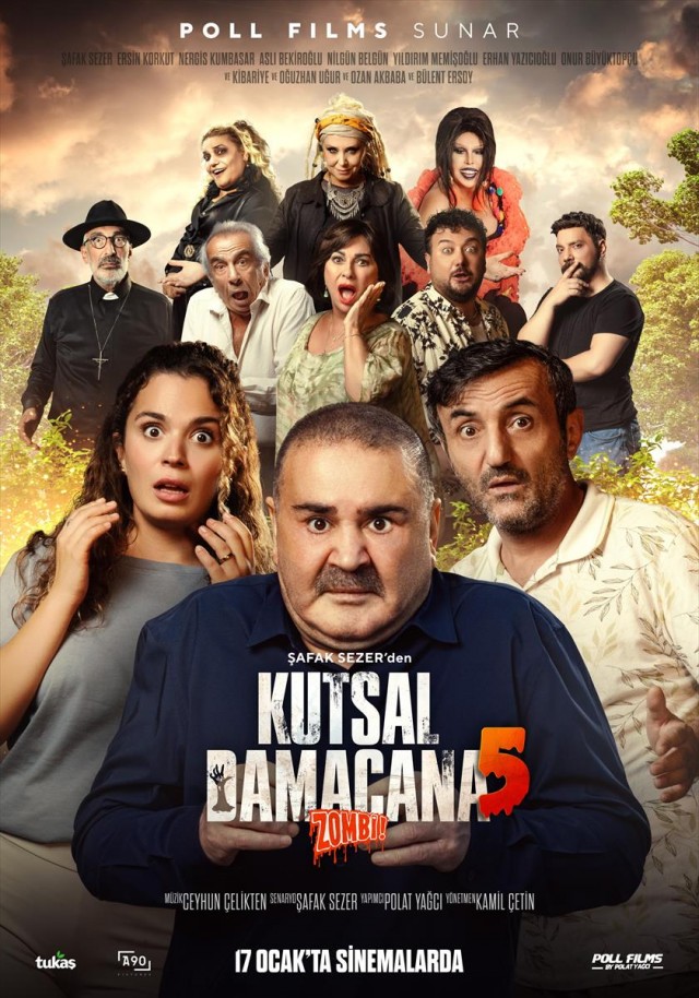 Kutsal Damacana 5: Zombi (2025) afişi Kutsal Damacana 5: Zombi (2025) afişi