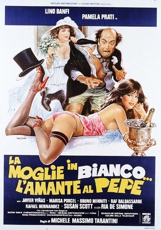 La Moglie In Bianco, L’amante Al Pepe (1980) afişi La Moglie In Bianco, L’amante Al Pepe (1980) afişi