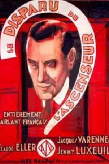 Le Disparu De L'ascenseur (1932) afişi