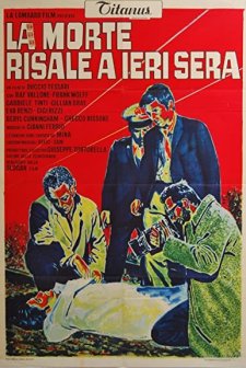 La Morte Risale A Ieri Sera (1970) afişi