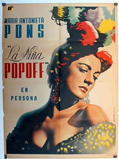 La Niña Popoff (1952) afişi La Niña Popoff (1952) afişi