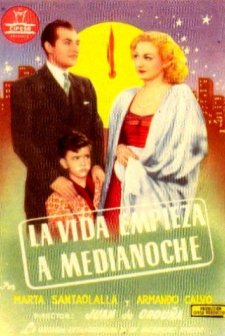 La Vida Empieza A Medianoche (1944) afişi