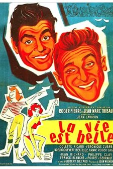 La vie est belle (1956) afişi