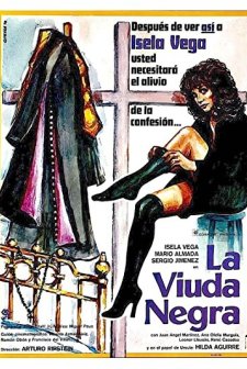 La Viuda Negra (1977) afişi